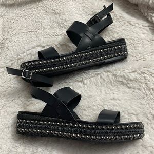 Rampage Studded Sandals 9